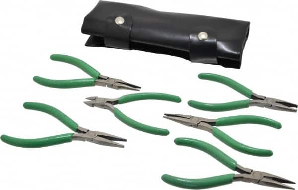 Plier Set: 6 Pc, Electronics Pliers MPN:C1KN