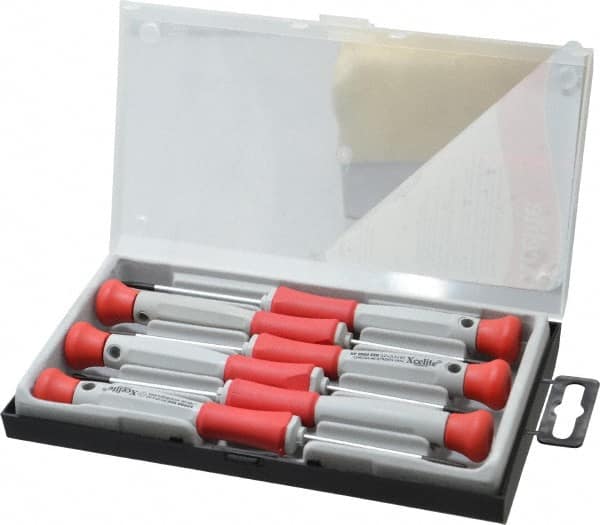 Screwdriver Set: 6 Pc, Phillips & Slotted MPN:XP600