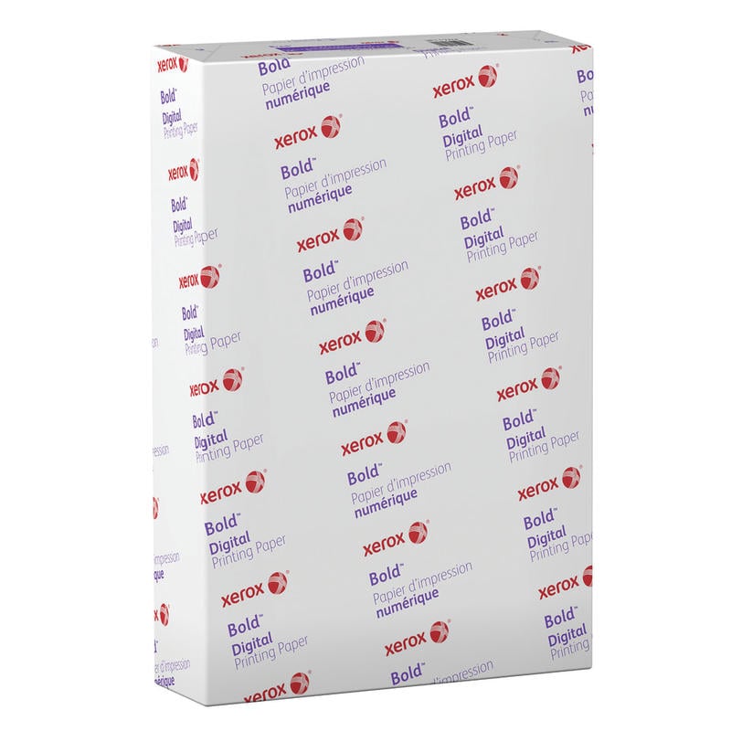 Xerox Bold Digital Printing Paper, Tabloid Extra Size (18in x 12in), 100 (U.S.) Brightness, 28 Lb Text (105 gsm), FSC Certified, Ream Of 500 Sheets (Min Order Qty 2) MPN:3R11763