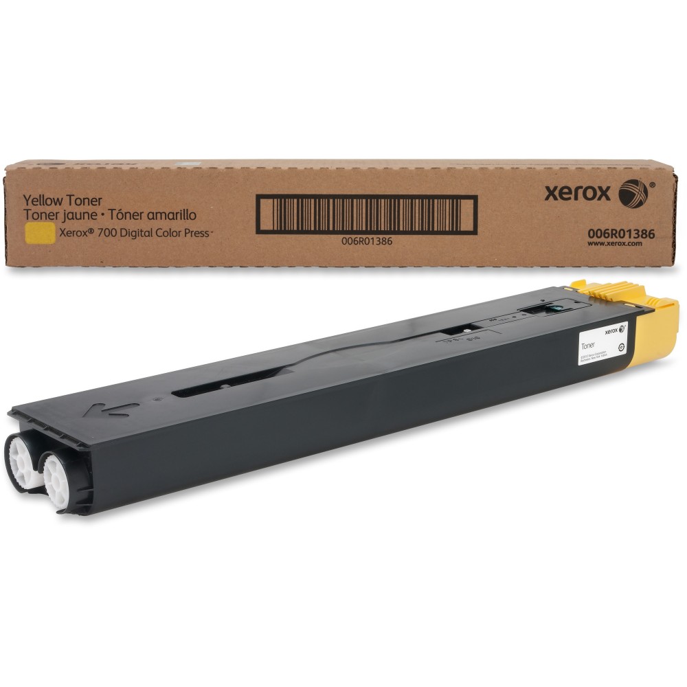 Xerox - Yellow - original - toner cartridge Sold - for Xerox 700 Digital Color Press, 700i Digital Color Press; Color C75 Press, J75 Press MPN:006R01386