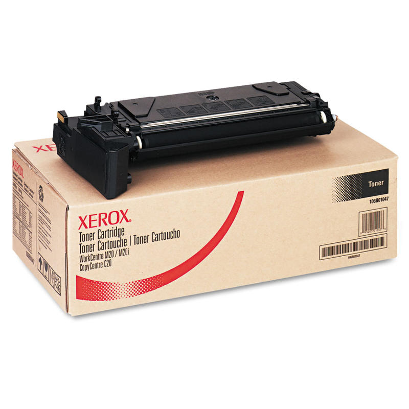 Xerox C20/M20/M20i Black CopyCentre Toner Cartridge, 106R01047 MPN:106R01047