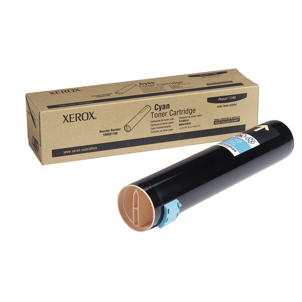 Xerox 7760 Cyan Extra-High Yield Toner Cartridge, 106R01160 MPN:106R01160