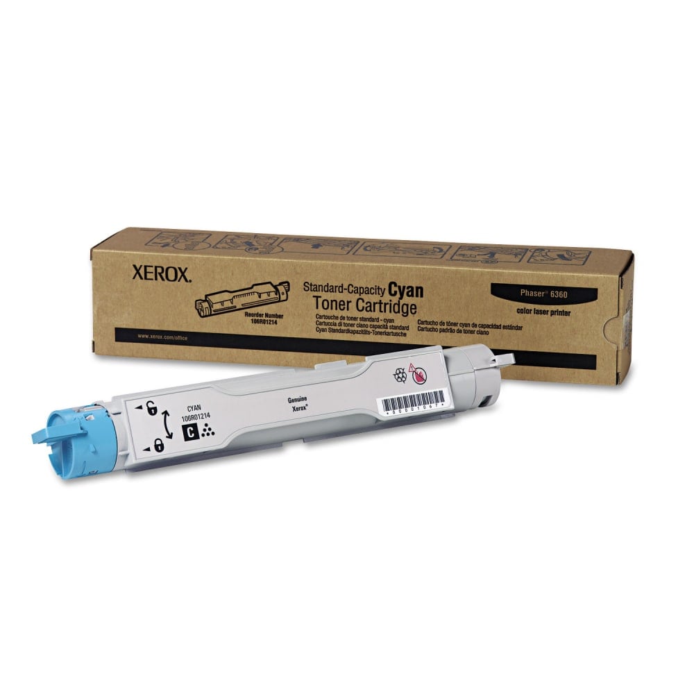 Xerox 6360 Cyan Toner Cartridge, 106R01214 MPN:106R01214