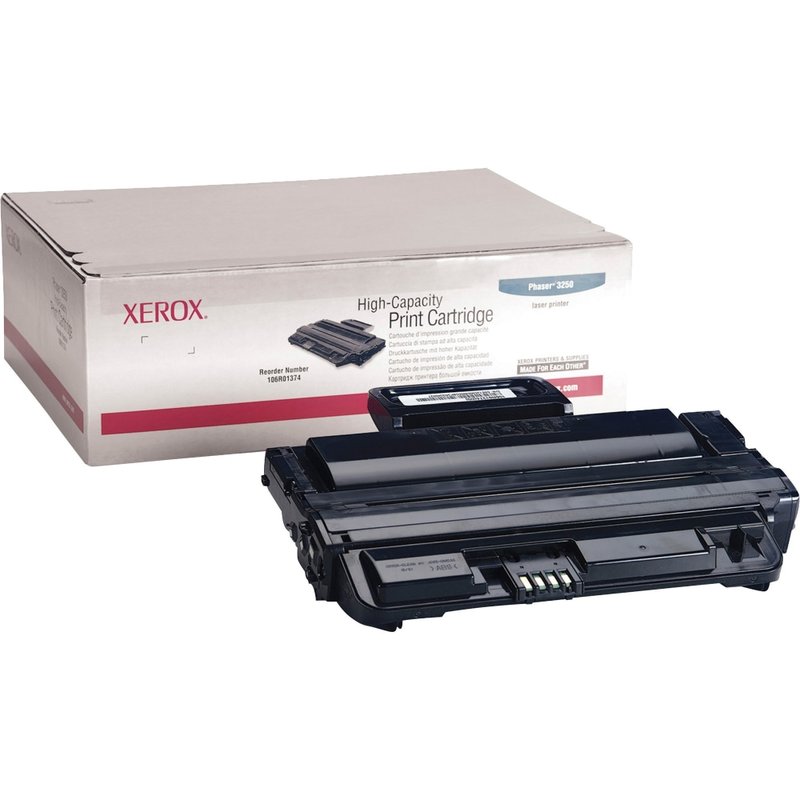 Xerox 3250 Black High Yield Toner Cartridge, 106R01373 MPN:106R01374