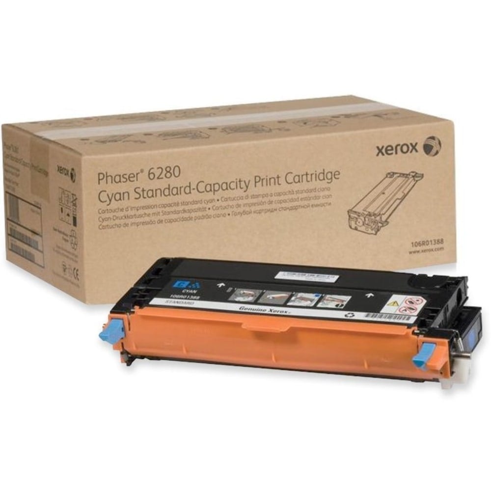 Xerox 6280 Cyan Toner Cartridge, 106R01388 MPN:106R01388