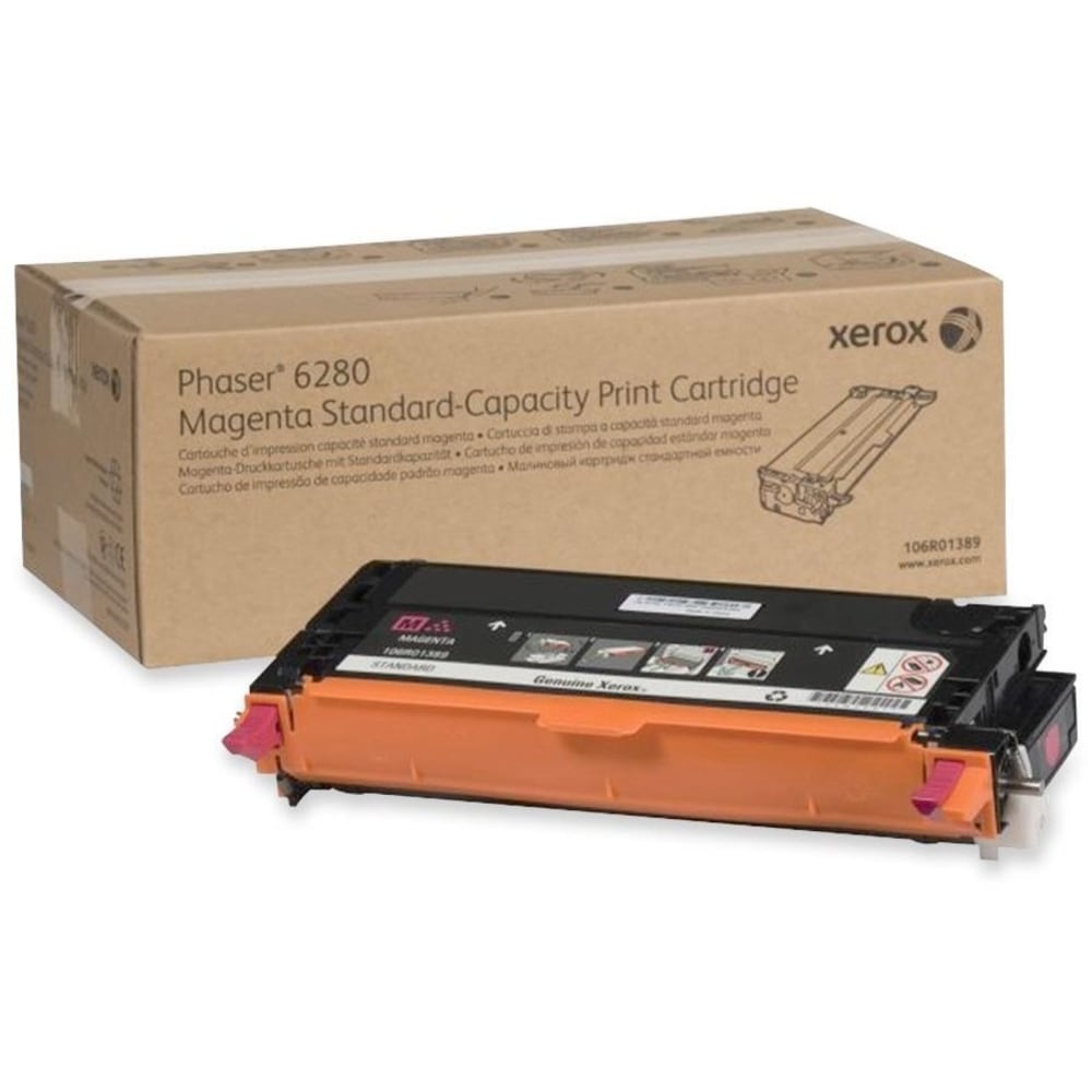 Xerox 6280 Magenta Toner Cartridge, 106R01389 MPN:106R01389