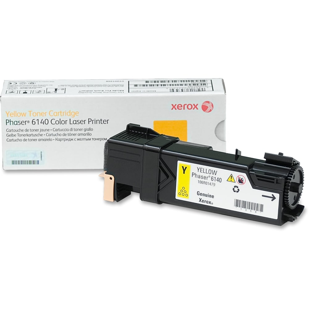 Xerox 6140 Yellow Toner Cartridge, 106R01479 MPN:106R01479