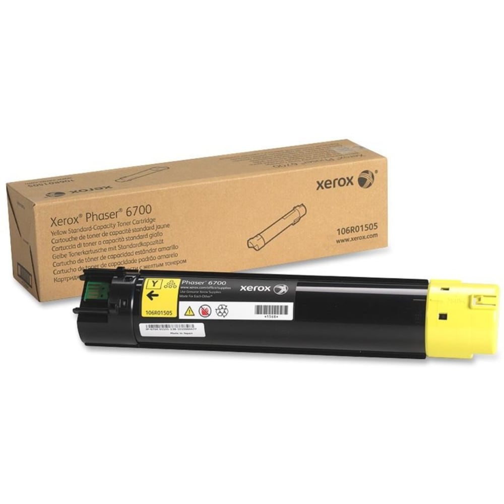 Xerox 6700 Yellow Toner Cartridge, 106R01505 MPN:106R01505