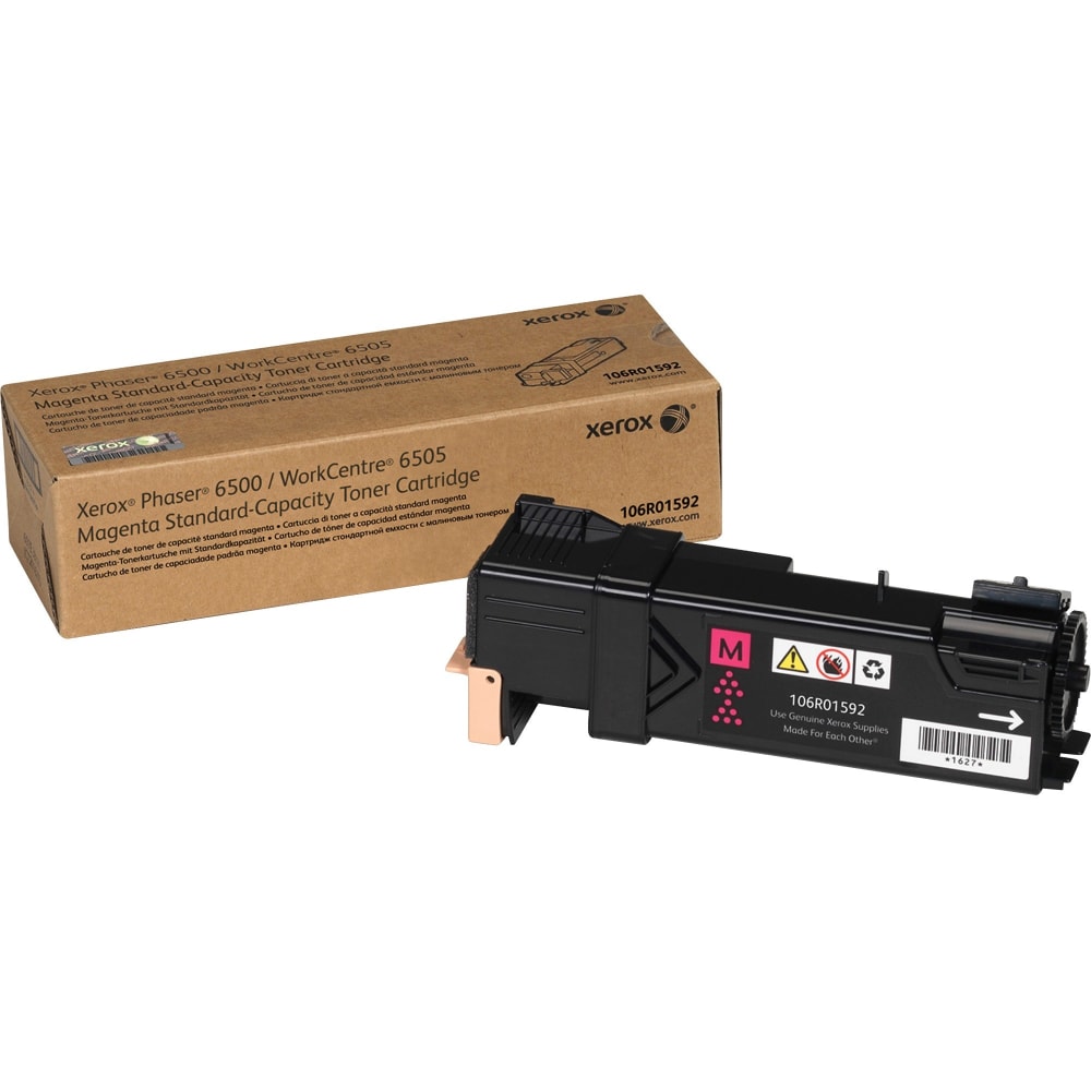 Xerox 6500 Magenta Toner Cartridge, 106R01592 MPN:106R01592