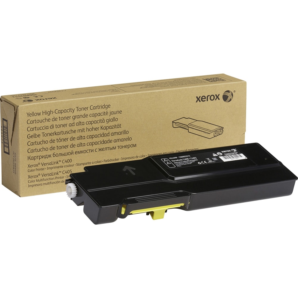 Xerox Original High Yield Laser Toner Cartridge - Yellow - 1 Each - 4800 Pages MPN:106R03513