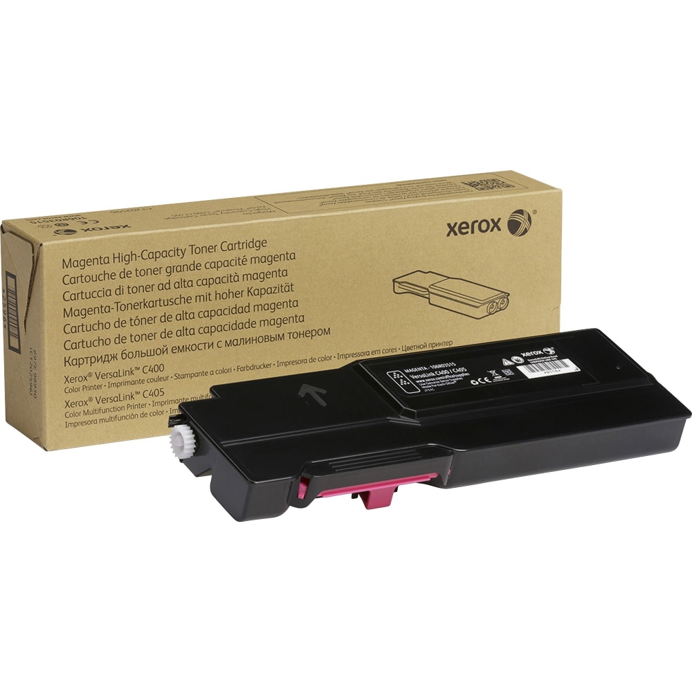 Xerox Original High Yield Laser Toner Cartridge - Magenta - 1 Each - 4800 Pages MPN:106R03515