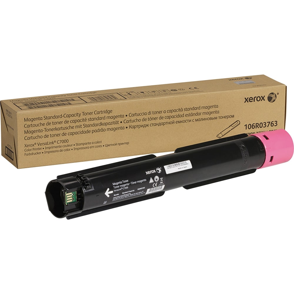 Xerox Original Standard Yield Laser Toner Cartridge - Magenta - 1 / Each - 3300 Pages MPN:106R03763