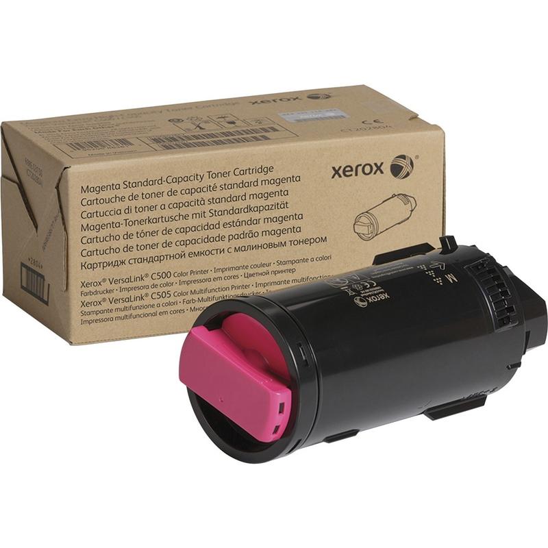 Xerox Original Standard Yield Laser Toner Cartridge - Magenta - 1 Each - 2400 Pages MPN:106R03860