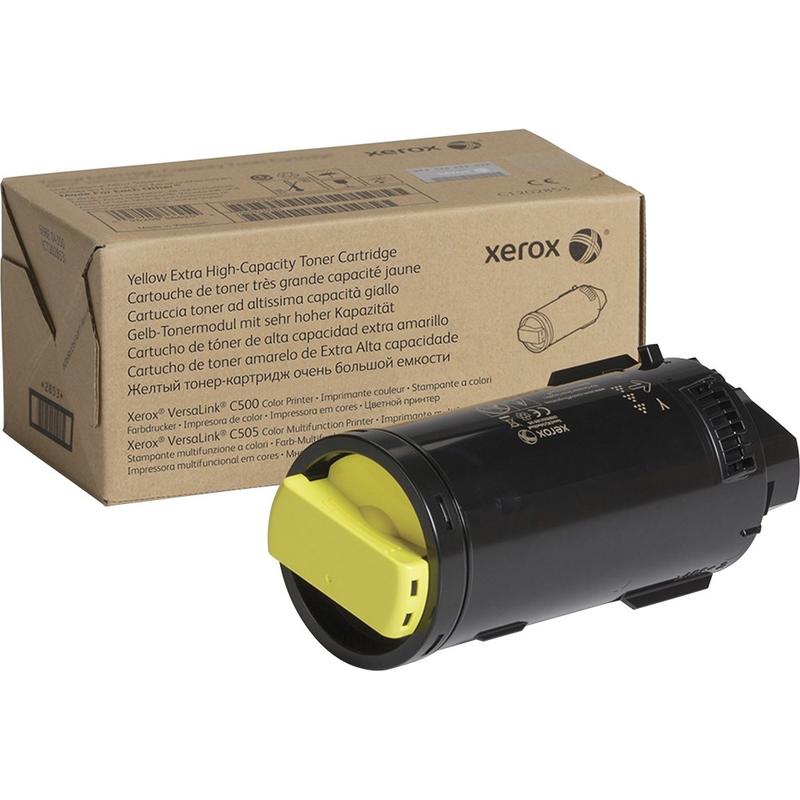 Xerox Original Toner Cartridge - Yellow - Laser - Extra High Yield - 9000 Pages - 1 Each MPN:106R03868