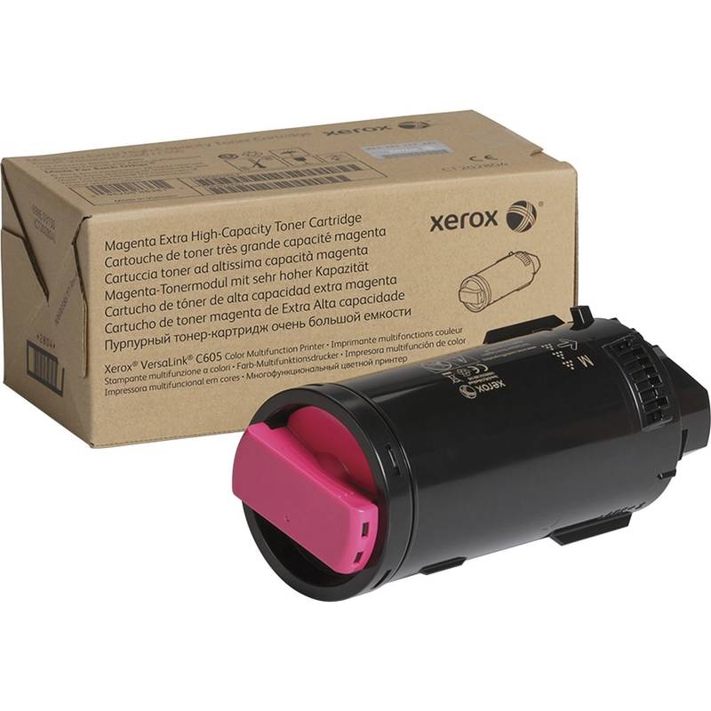 Xerox C605 Magenta Extra-High Yield Toner Cartridge, 106R03929 MPN:106R03929