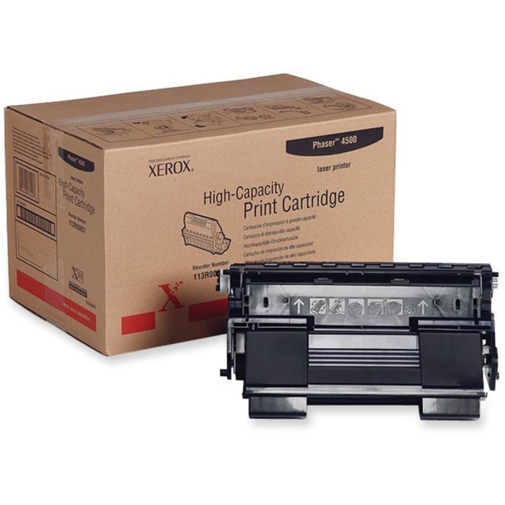 Xerox 4500 Black High Yield Toner Cartridge, 113R00656 MPN:113R00657