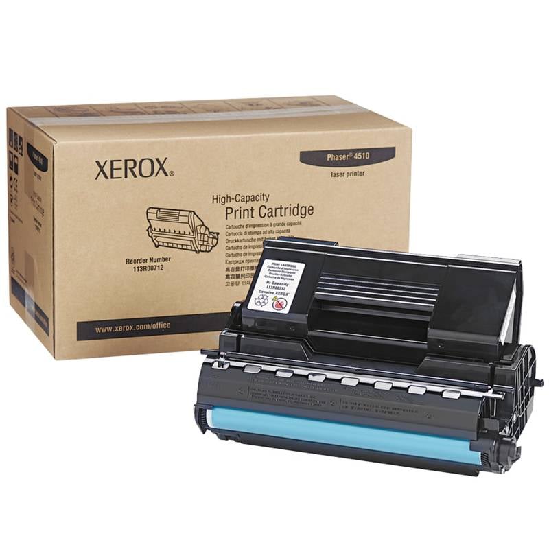 Xerox 4510 High-Yield Black Toner Cartridge, 113R00711 MPN:113R00712