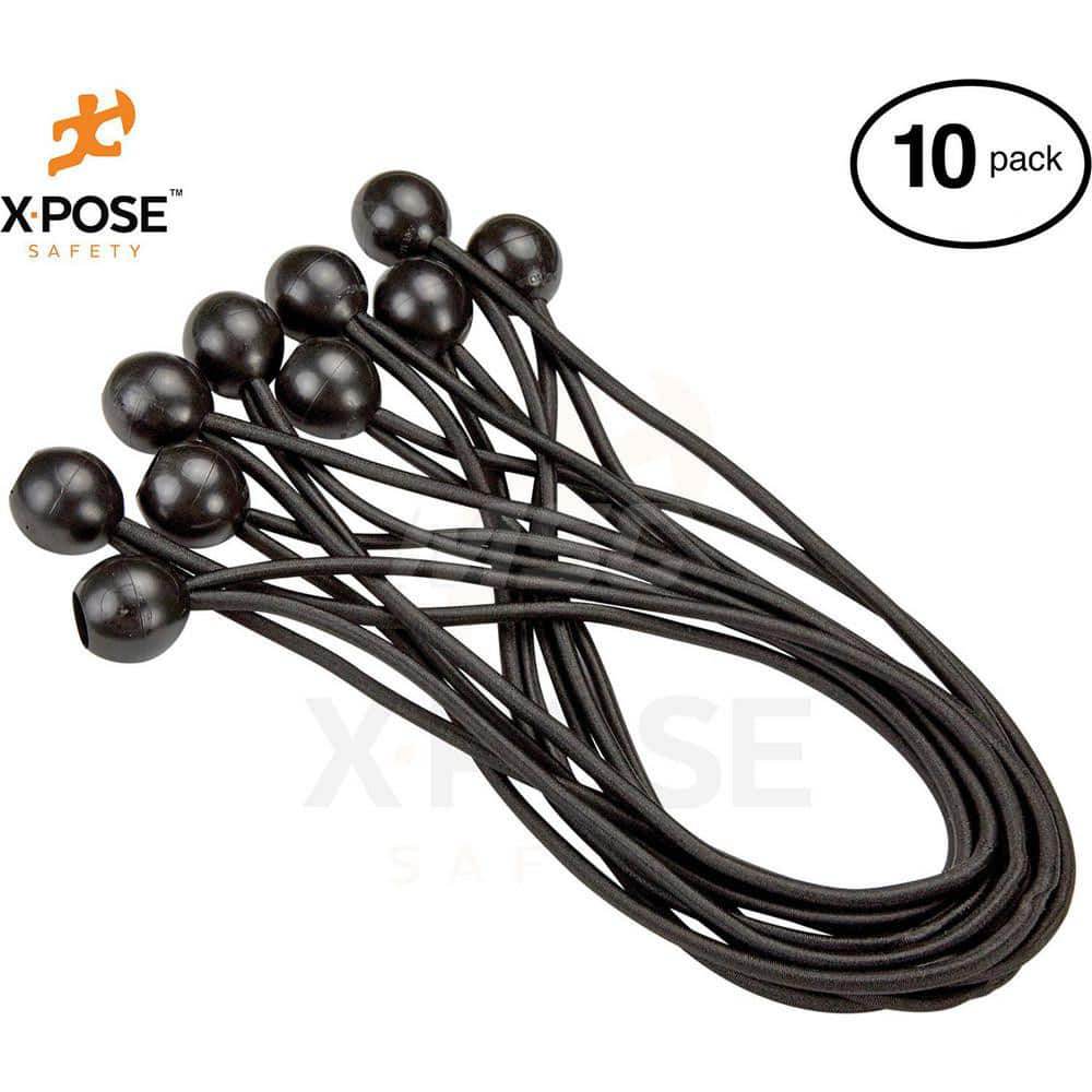 Bungee Cord Tie Down: Ball, Non-Load Rated MPN:BB-9B-10-X