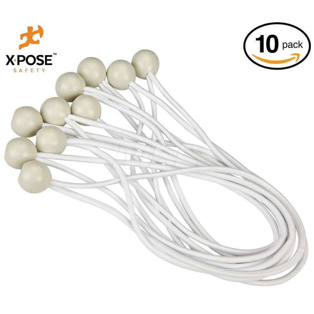 Bungee Cord Tie Down: Ball, Non-Load Rated MPN:BB-9W-10-X