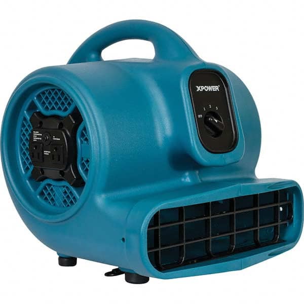 Carpet & Floor Dryers, Application: Mid-sized Industrial Air Mover for Janitorial cleaning and water damage restoration drying applications  MPN:X-400A