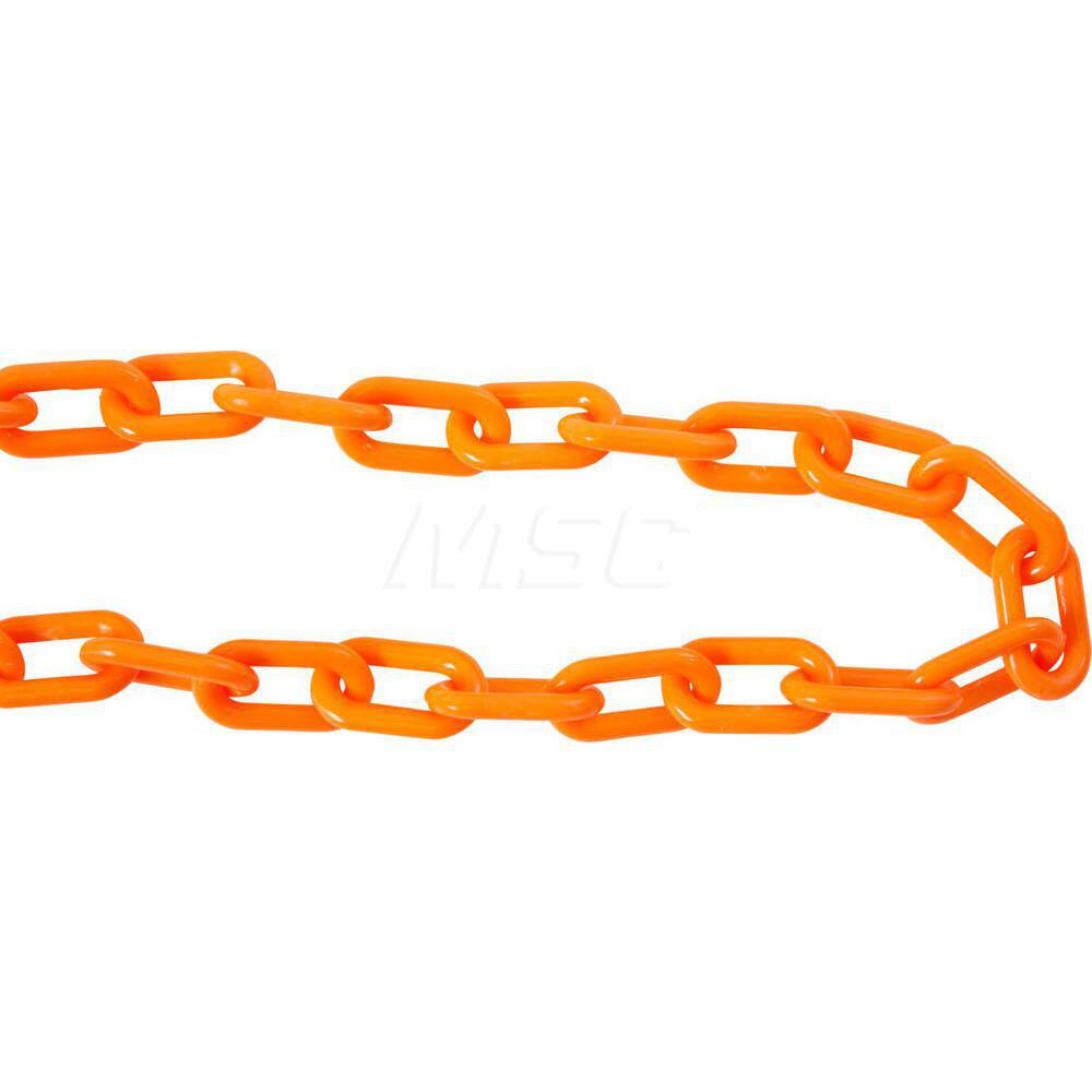Barrier Chain: Orange, 50' Long MPN:SPCO506MMG1