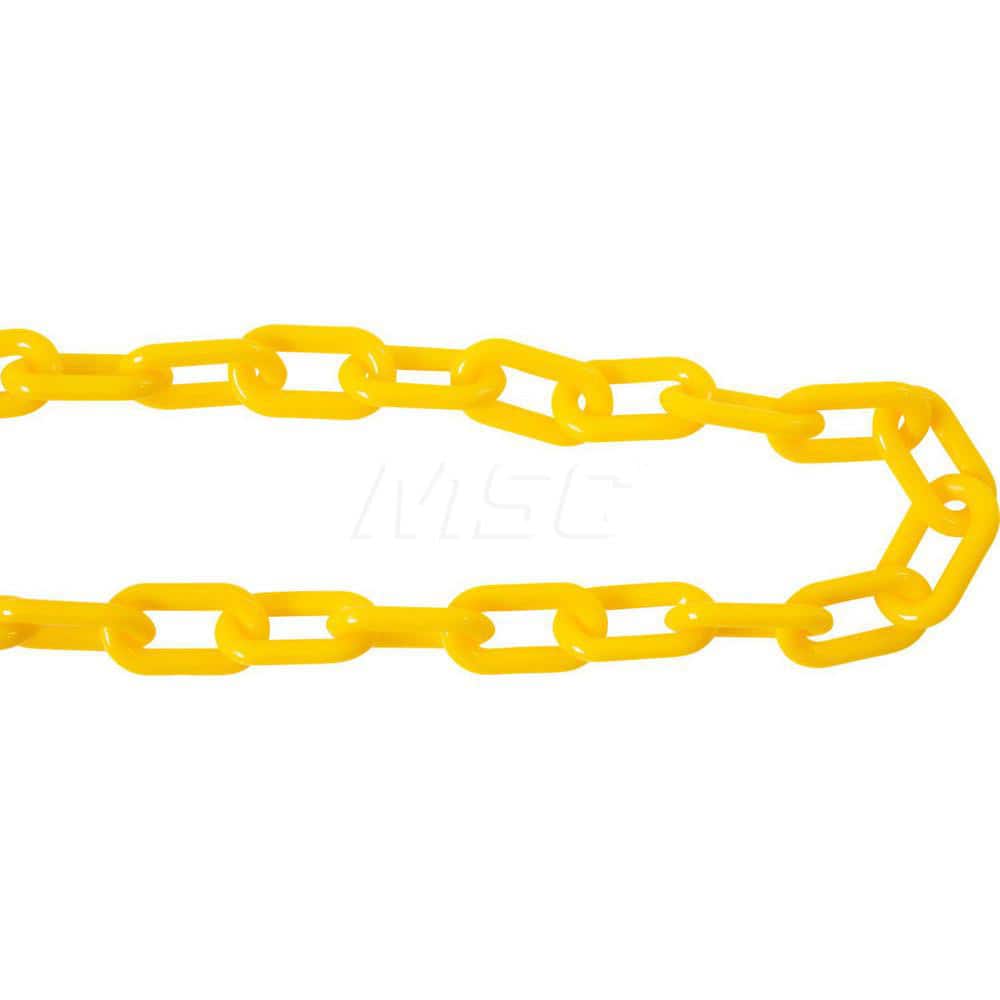 Barrier Chain: Yellow, 50' Long MPN:SPCY506MMG1