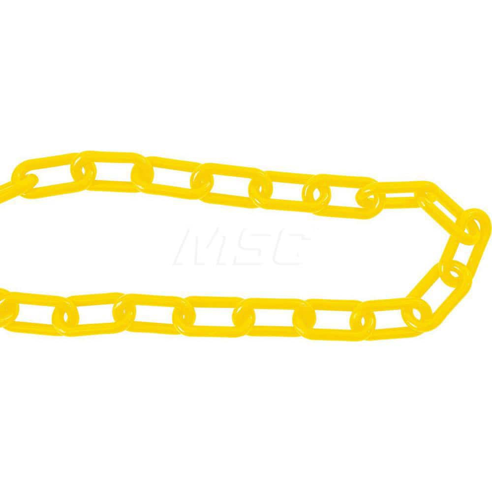 Barrier Chain: Yellow, 50' Long MPN:SPCY508MMG1