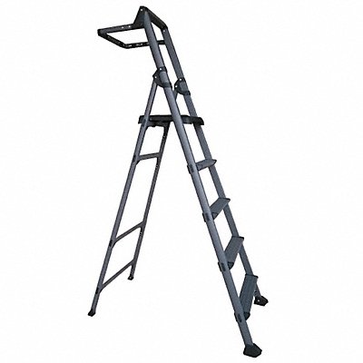 Platform Stepladder 59 Aluminum 300 lb. MPN:12M625