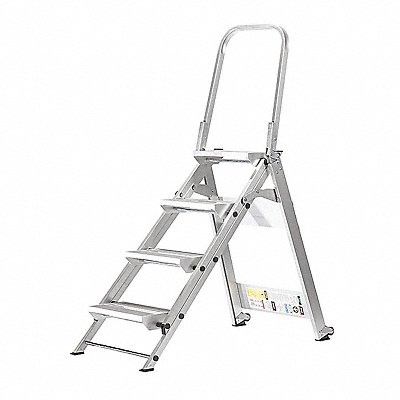 Utility Step Stool 54inH 375lb Cap MPN:WT-4