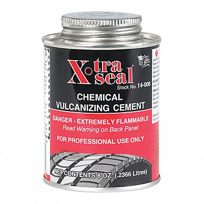 Tire Repair Cement Flammable 8 oz MPN:14-008