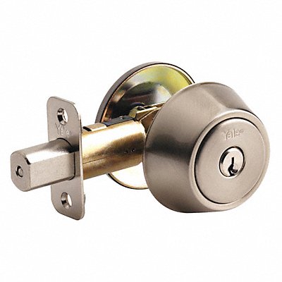 Deadbolt Satin Nickel Heavy-Duty MPN:D981N01