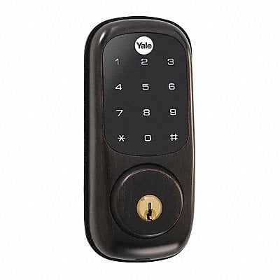 Electronic Keyless Deadbolt ZigBee Brnze MPN:YRD226HA10BP