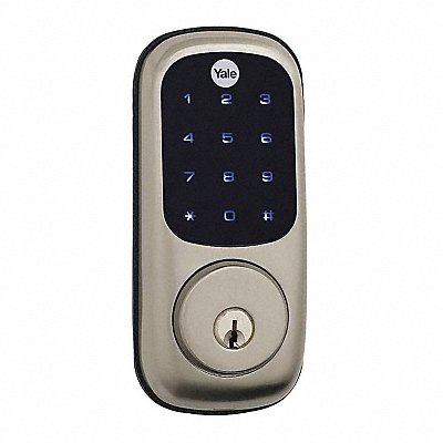 Electronic Keyless Deadbolt Satin Nickel MPN:YRD226HA619