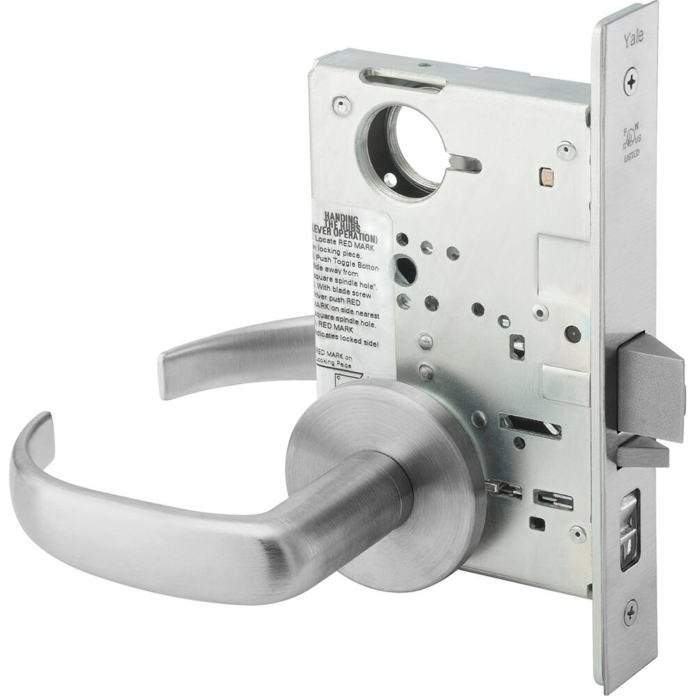 Lockset: Use with 1-3/4 to 2-1/8