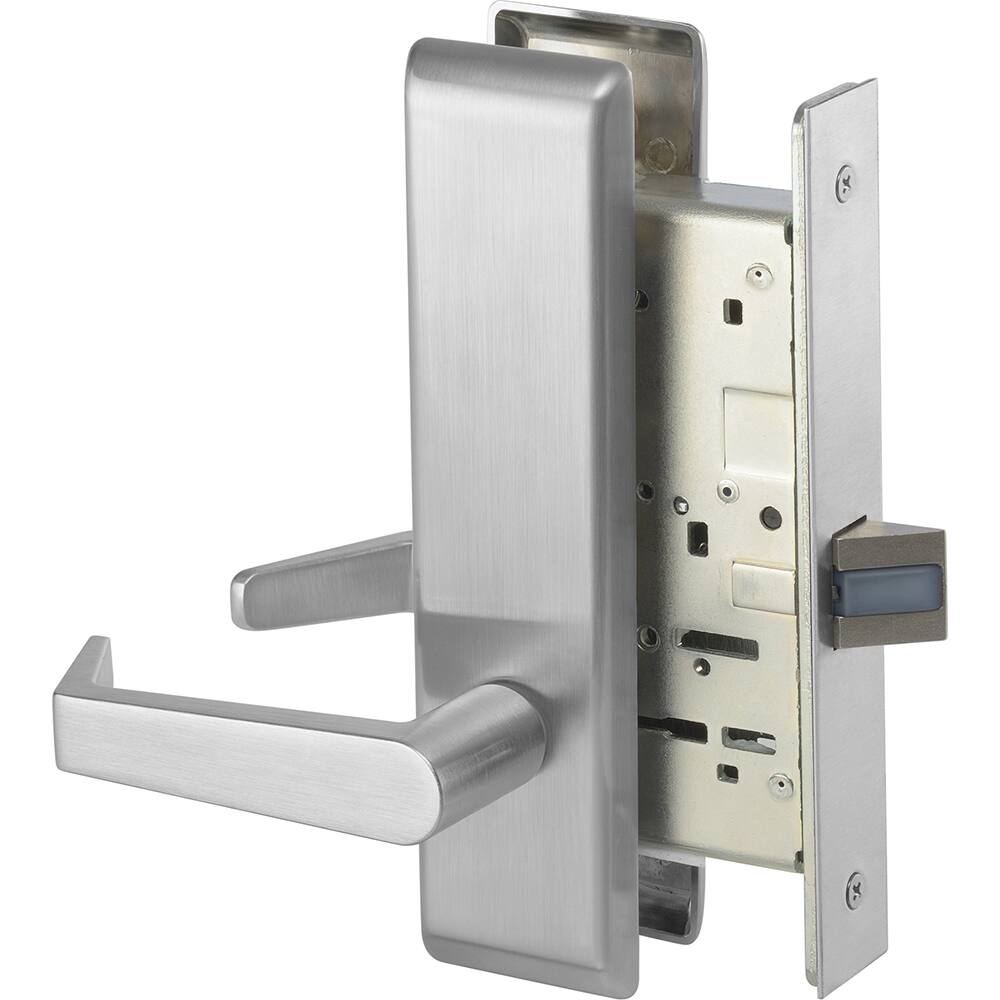 Lockset: Use with 1-3/4 to 2-1/8