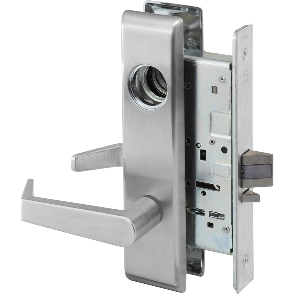 Lockset: Use with 1-3/4 to 2-1/8