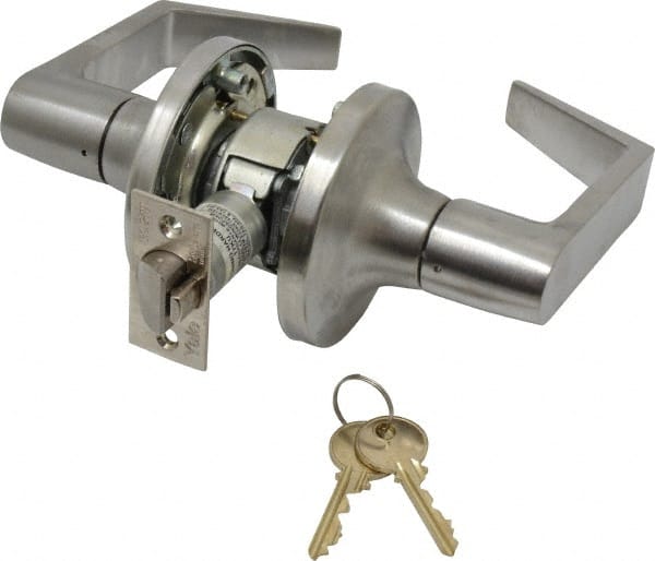 Classroom Lever Lockset for 1-3/4 to 2-1/4