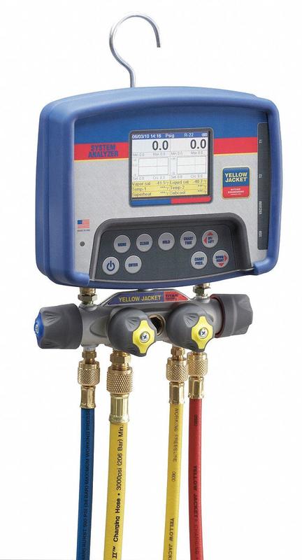 Refrigerant Digital Analyzer 4-Valve MPN:40870