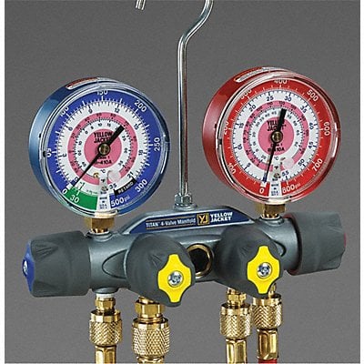 Mechanical Manifold Gauge Set 4-Valve MPN:49983