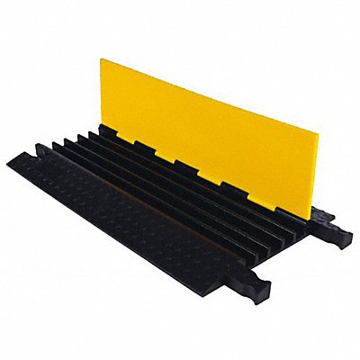 Cable Protector 3 ft L Yellow/Black MPN:YJ5-125-Y/B