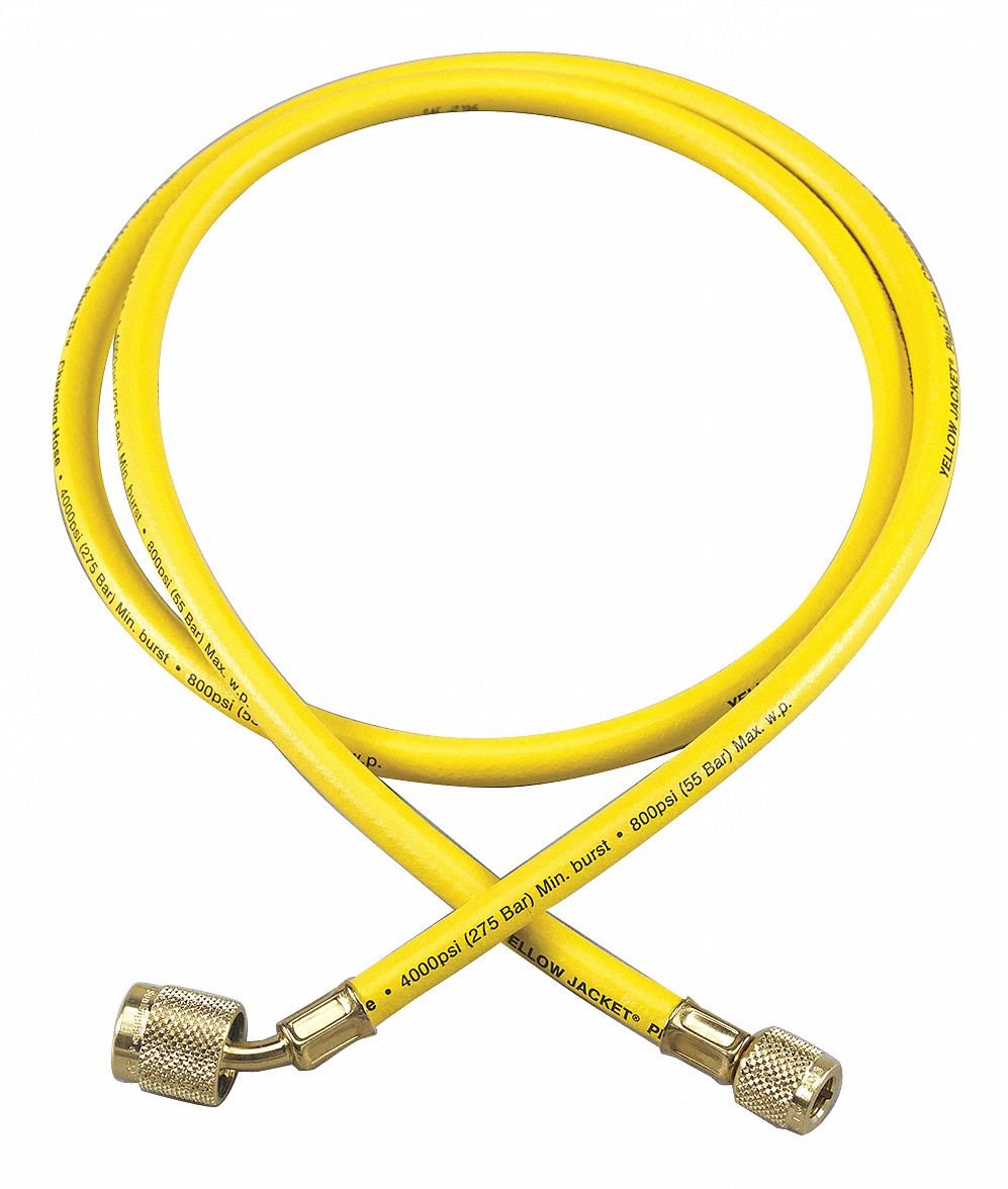 Charging/Vacuum Hose 6 L Brass Fitting MPN:22006