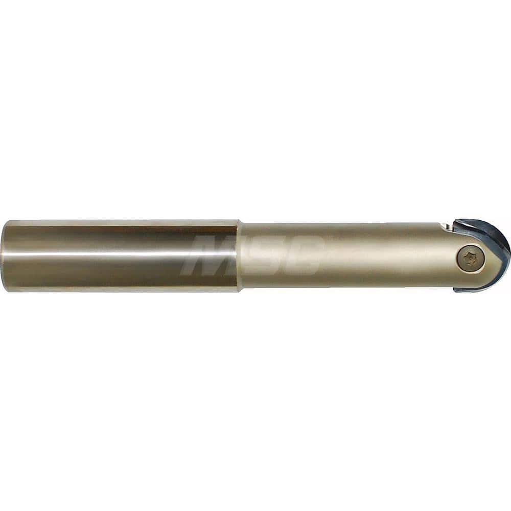 Indexable Ball Nose End Mill: 25 mm Cut Dia, 170 mm OAL MPN:ZBS2502