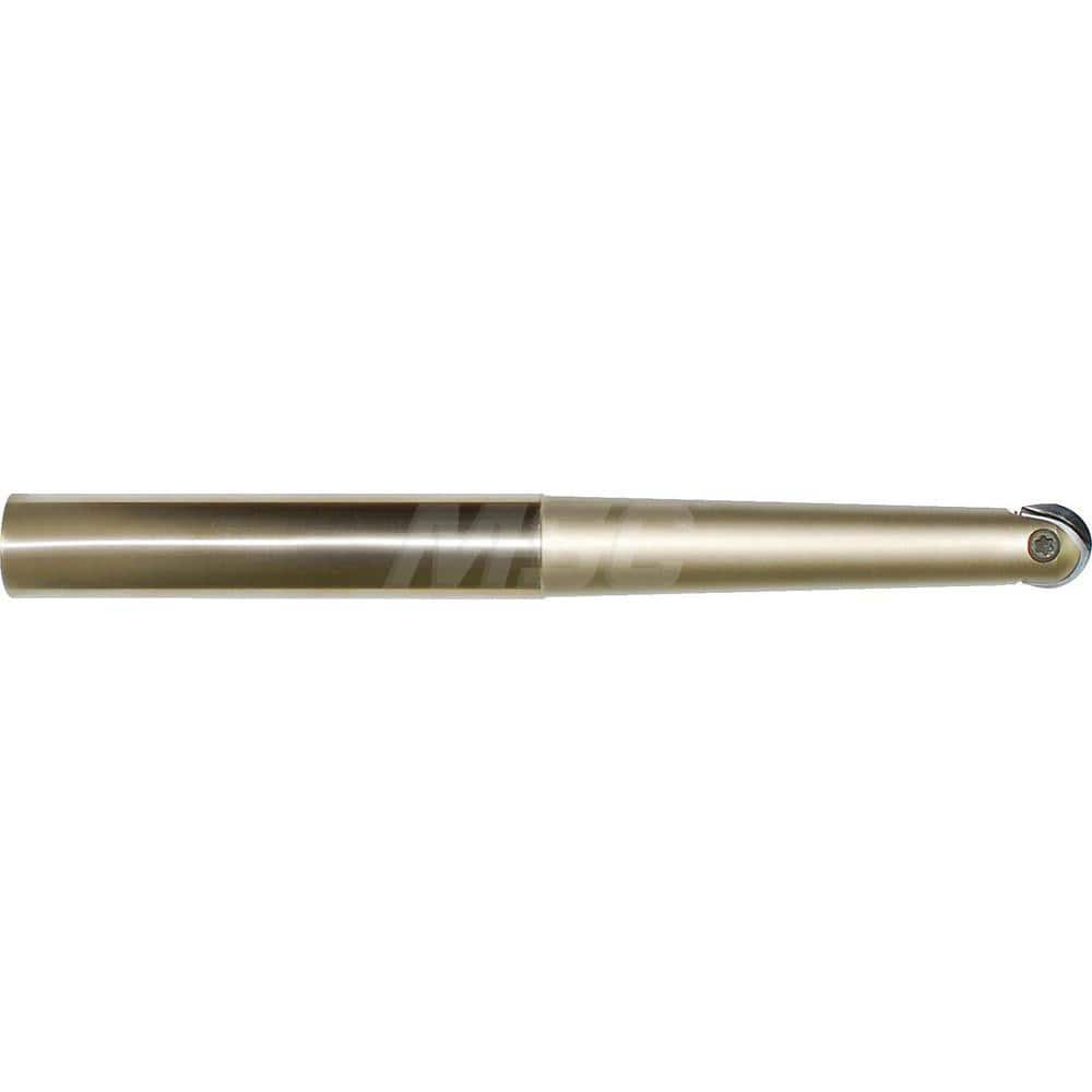 Indexable Ball Nose End Mill: 8 mm Cut Dia, 90 mm OAL MPN:ZBT0801