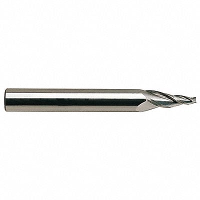 Tapered End Mill Single End 1/4 Carbide MPN:87553