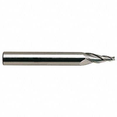 Tapered End Mill Single End 1/4 Carbide MPN:87554