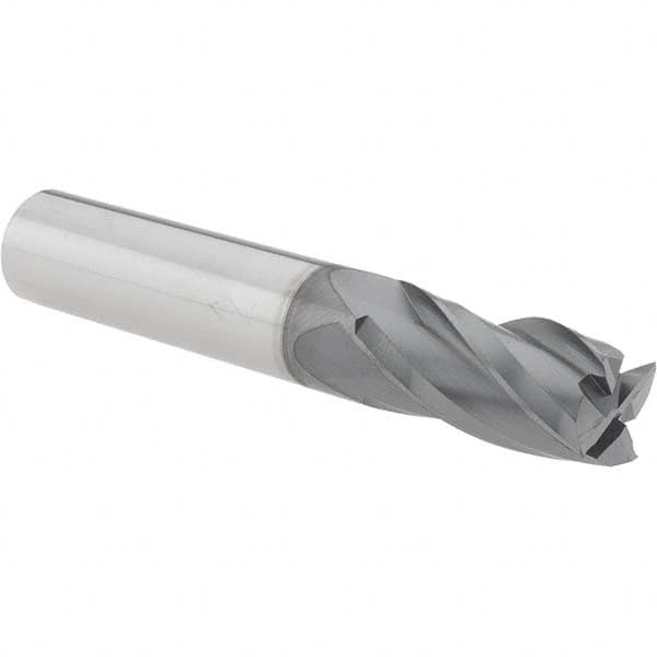 Square End Mill: 4 Flutes, Solid Carbide MPN:07593TF