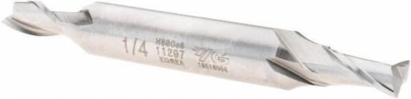 Square End Mill: 2 Flutes, Cobalt MPN:11297