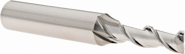 Square End Mill: 2 Flutes, Solid Carbide MPN:21574