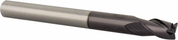 Corner Radius End Mill: 3/16