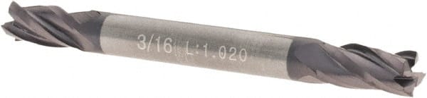 Square End Mill: 4 Flutes, Solid Carbide MPN:G999938734N